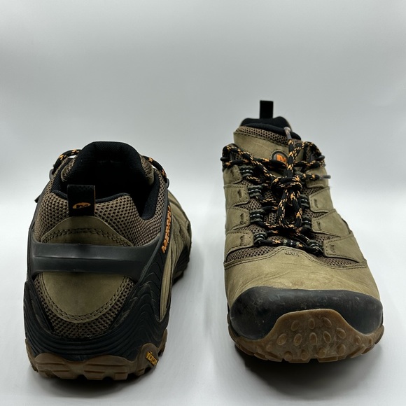Mens Merrell Hiking Shoes Vibram Flexplate Dusty Olive Size 11.5 - Picture 3 of 11
